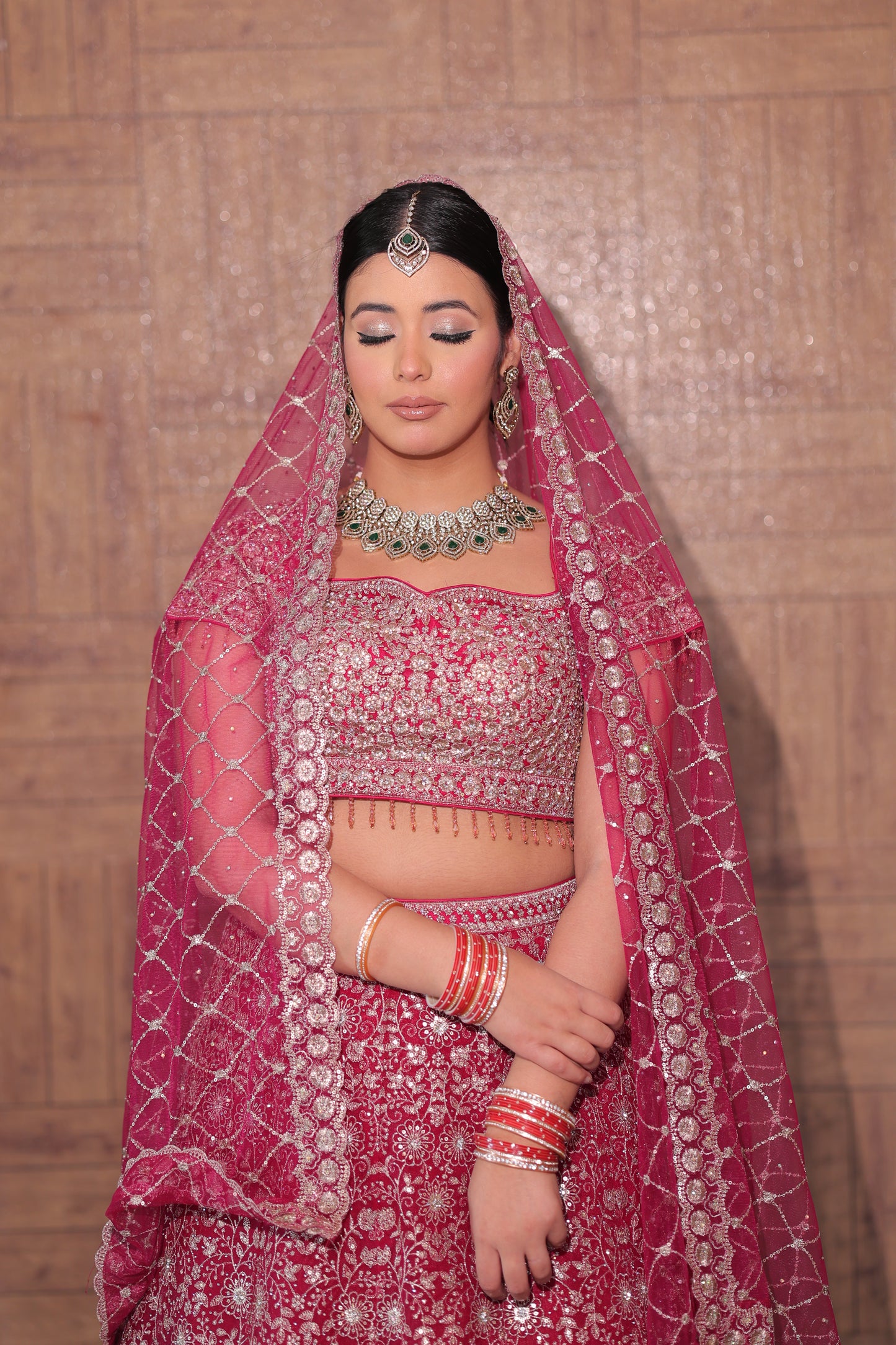 Handcrafted Kundan Bridal Jewellery Set