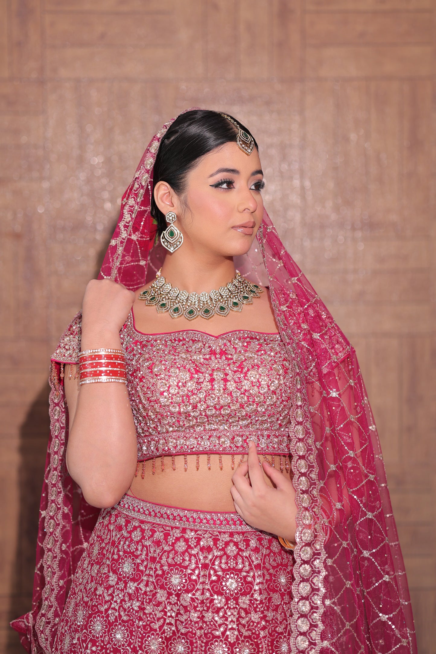 Handcrafted Kundan Bridal Jewellery Set