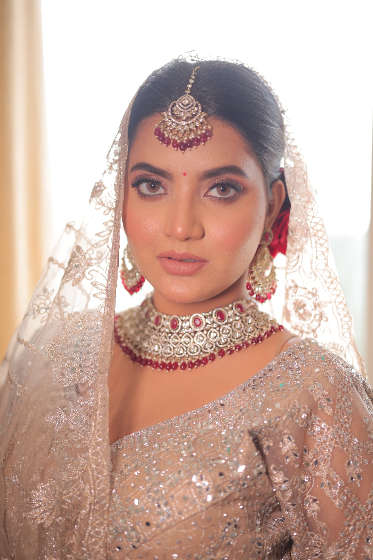 Traditional Bridal Kundan Jewelry Set