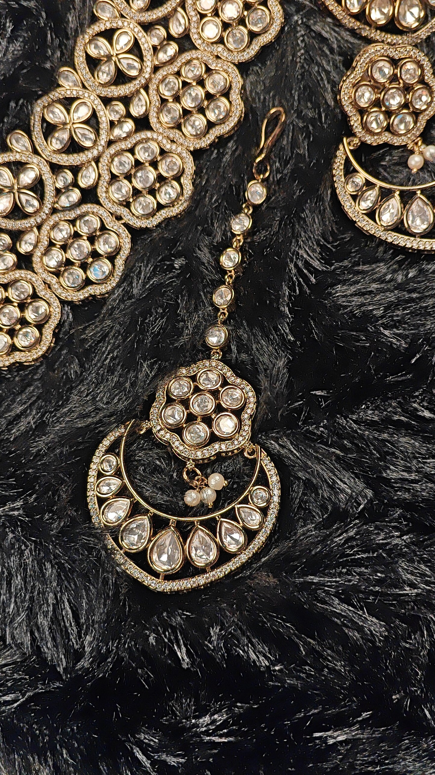 Royal Bloom Kundan Bridal Jewellery Set