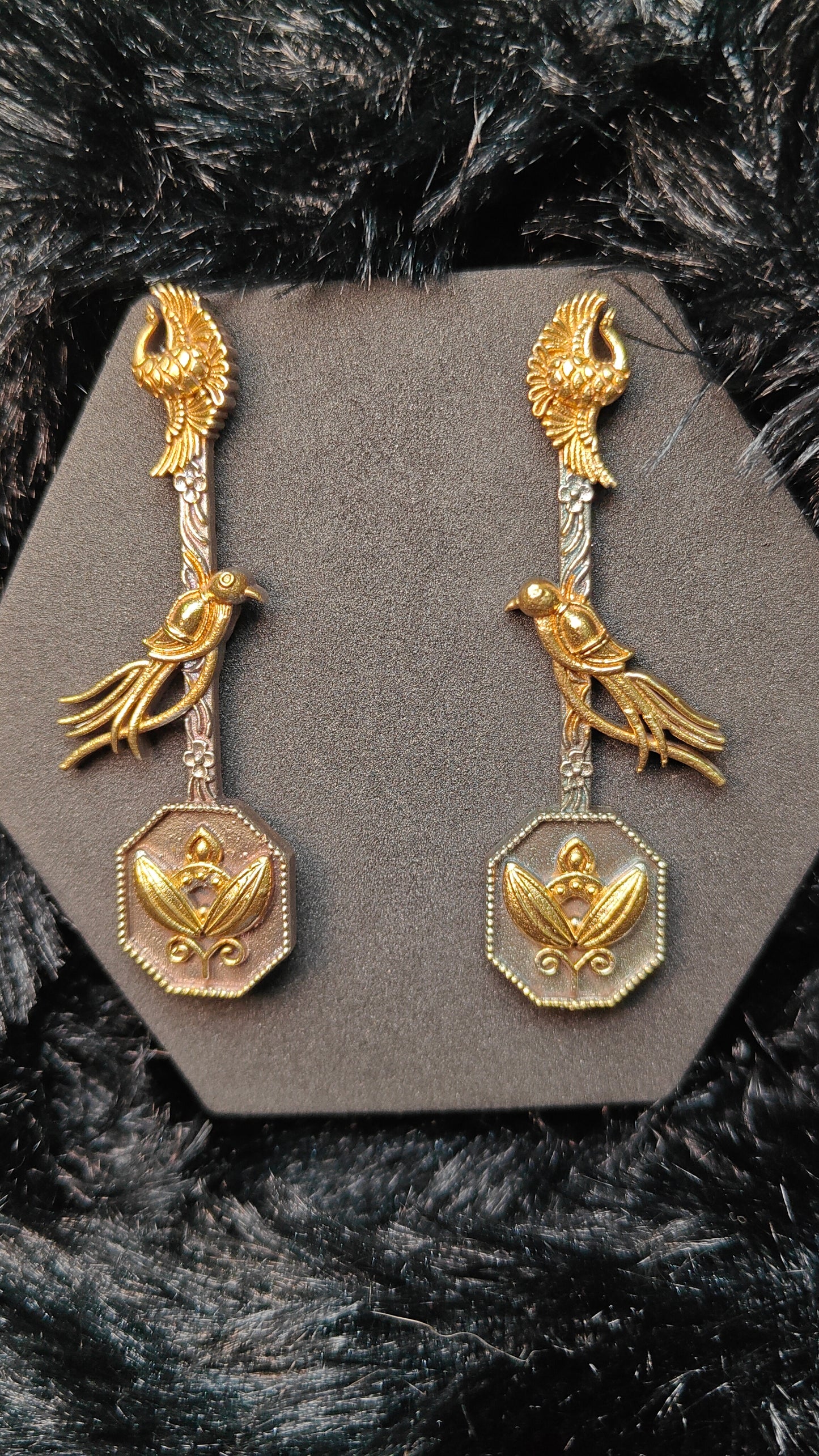Noor Aviary Antique Dangler Earrings