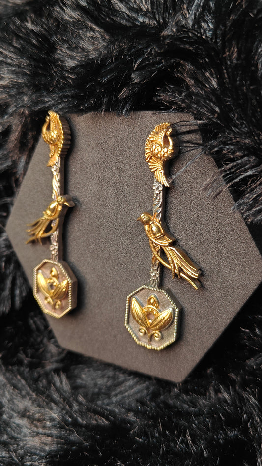 Noor Aviary Antique Dangler Earrings